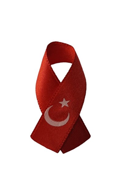 Party Country Türk Bayraklı Yaka Kurdelası 20 Adet