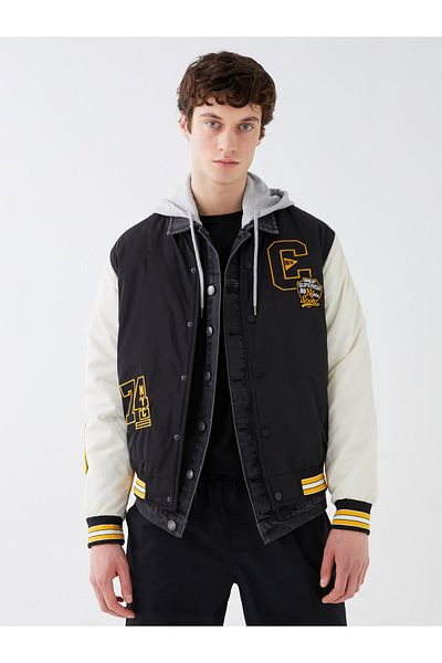 LC Waikiki Ανδρικό παλτό Bomber - Standard Fit, College Collar