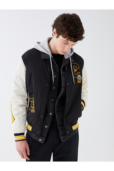 LC Waikiki Ανδρικό παλτό Bomber - Standard Fit, College Collar