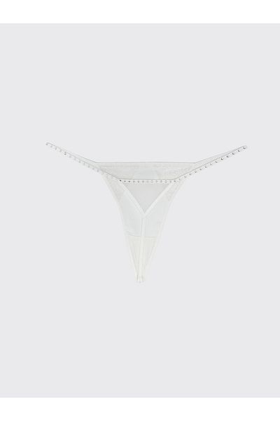 LC Waikiki Tanga-Höschen mit Satin-Spitzendetail