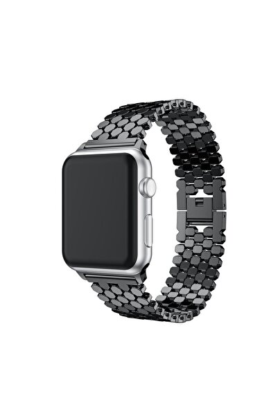 Watch Band Uyumlu 38mm/40mm/41mm/iwatch Seri 10 42mm/çelik Kordon Petek Bilezik