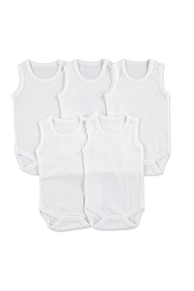 Bubito 5-Piece Baby Sleeveless Athlete Body