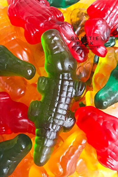 Haribo جيلي ناعم مع فاكهة التمساح العملاقة - 1 كجم