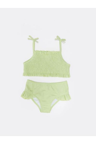 LC Waikiki Σετ μπικίνι μωρού Lcw Flexible Fabric Baby Girl