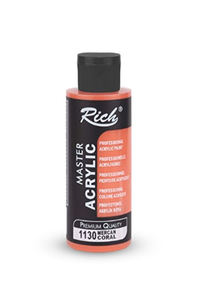Rich Boya Master Akrilik 120 Cc Mercan