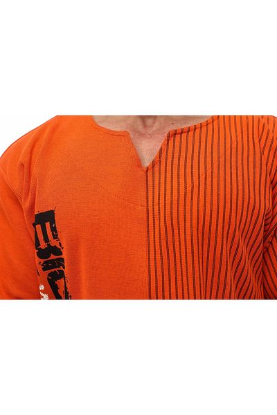Big Sam 3263 Model Oversize Bodybuilding Rag Top T-Shirt
