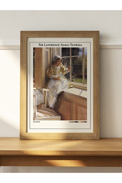 Mudi Store Sir Lawrence Alma-tadema Sunshine Poster Çerçevesiz Sanatsal Ünlü ...