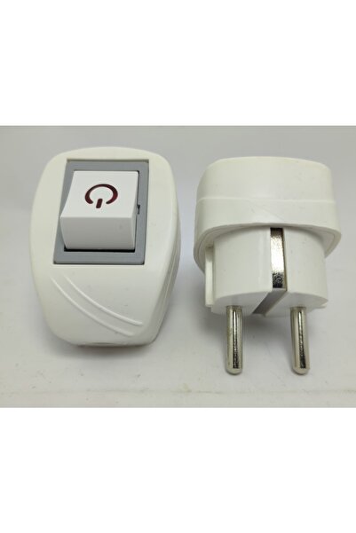 gördur Topraklı Anahtarlı Erkek Fiş Işıklı ( 1 Adet)