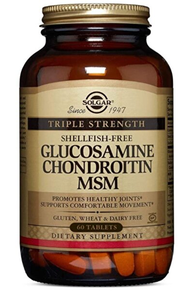 Solgar Glucosamin Chondroitin Msm 60 Tablet