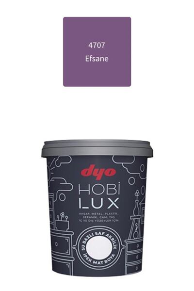 Dyo Hobilüx Su Bazlı Saf Akrilik Boya Hobi Boyası 0,9lt