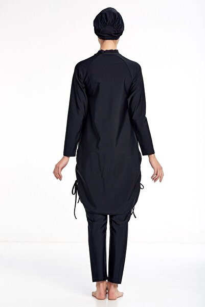 Remsa Mayo Μαύρο Lycra Hijab μαγιό - 4307 Model