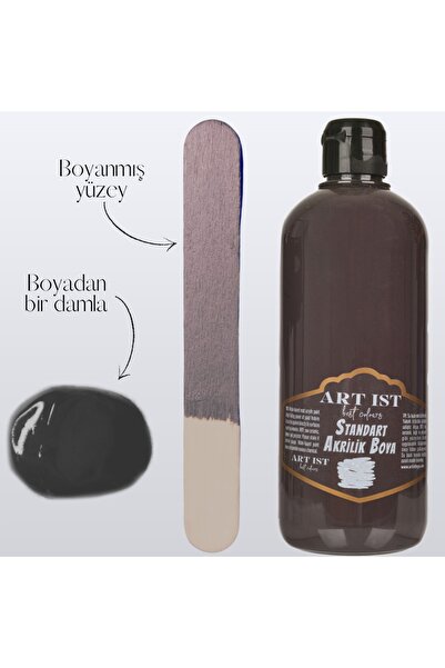 ART IST Tombul Geri Dönüşüm Boyası 500ml - Siyah Üzüm