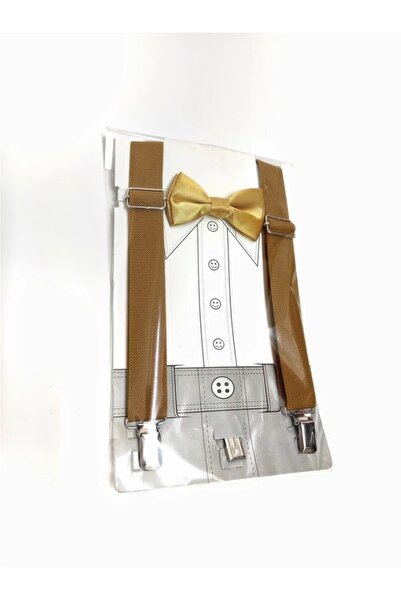 ALKANO 23 Απριλίου Σετ παπιγιόν με λουράκι για αγόρι