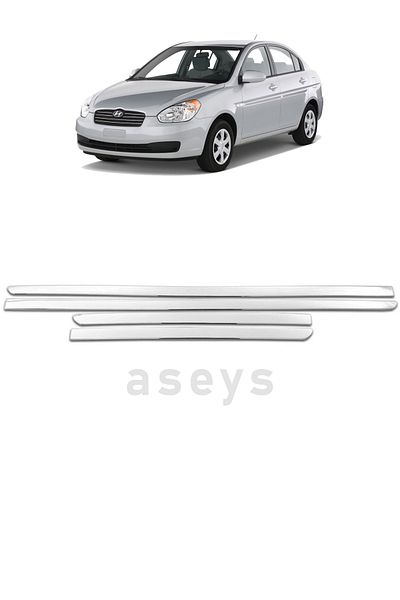 KOREA Hyundai Accent Era Door Tape Lid Cover Set 4 Pieces