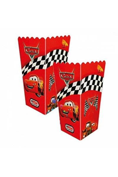 Kokoş Parti Cars-şimşek Mcqueen-arabalar Mısır Kutusu- Popcorn Kutusu