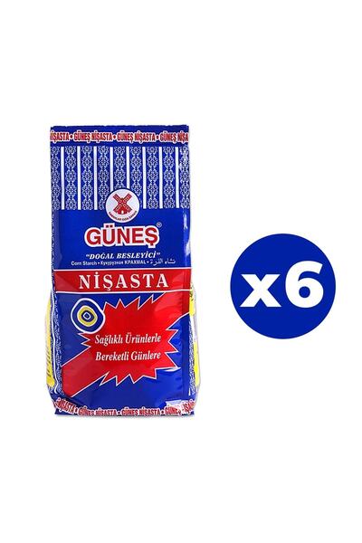 Güneş Mısır Nişastası 400 Gr X 6 Adet