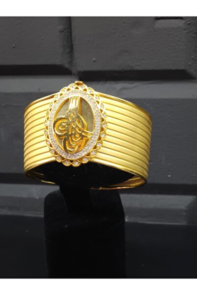 Sheker Takı 22 Ayar Altın Kaplama Kelepçe