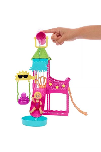Barbie Kaptan Bebek Ve Su Parkı Oyun Seti Hkd80