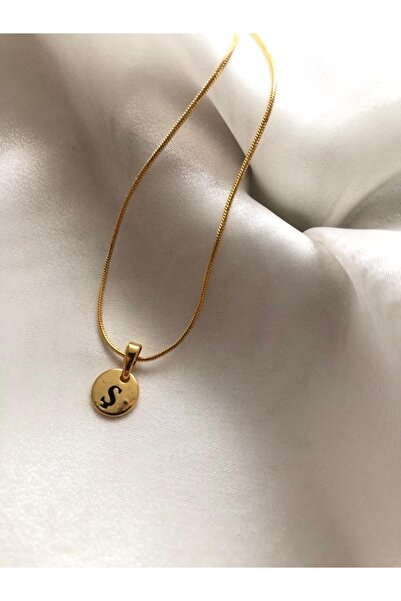 takıcım design Winel Ş Harf Gold Kolye
