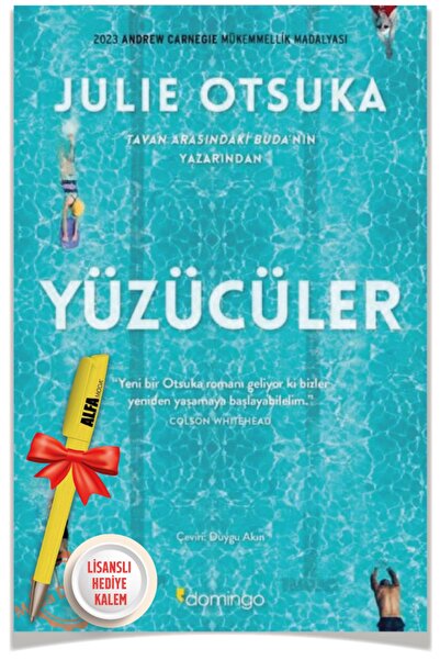 Domingo Yayınevi Yüzücüler (JULİE OTSUKA) Alfa Moda Lisanslı Kalem Hediye -