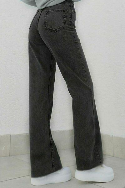 DRC trend Gabrielle Smoked Lycra - Wide Leg Loose Jeans