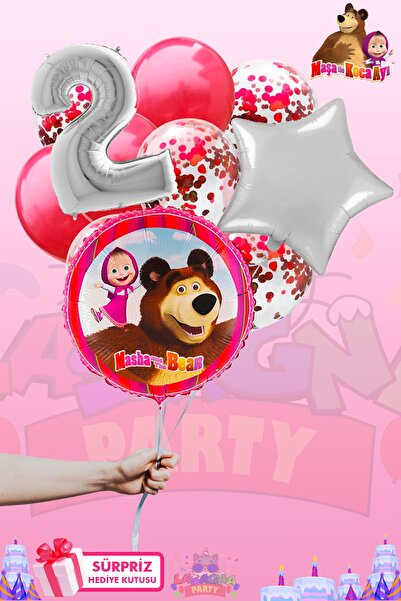 LASAGNA STORE Maşa Ile Koca Ayı Baskılı Lüx Folyo Seti