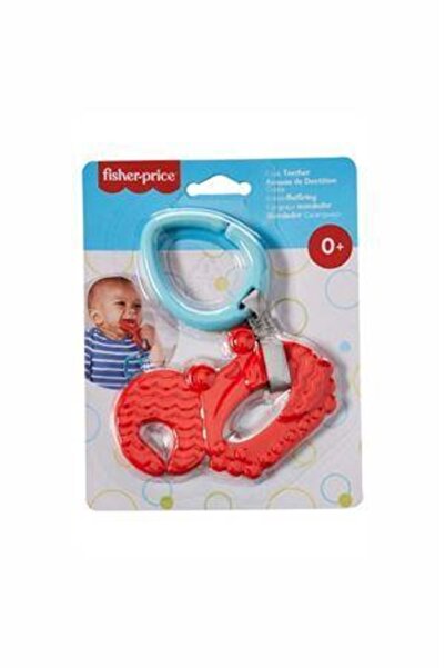 FISHER PRICE Sevimli Hayvancıklar Dişlikler Kırmızı Yengeç Gyv39