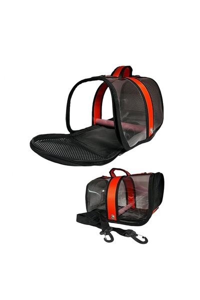 AlaPet Kuş Taşıma Çantası (tünekli) Royal Capitano Kırmızı Kuş Taşıma Çantası (30cmx22cmx21cm)