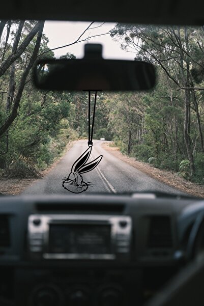 Genel Markalar Araba Dikiz Aynası Süsü Bugs Bunny Metal