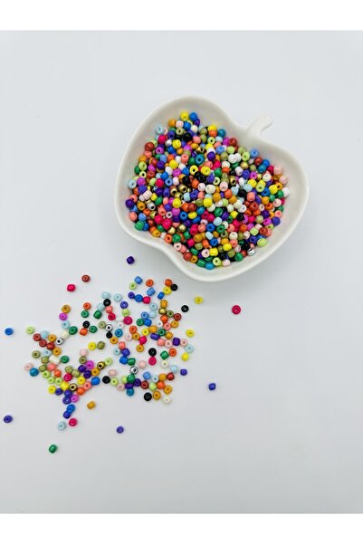 Egem aksesuar 50 جرام خرز رملي مختلط الألوان