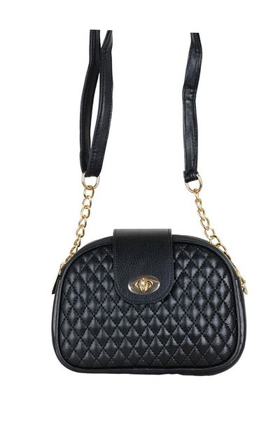 senna Geantă crossbody cu trei ochi cu detaliu de lanț
