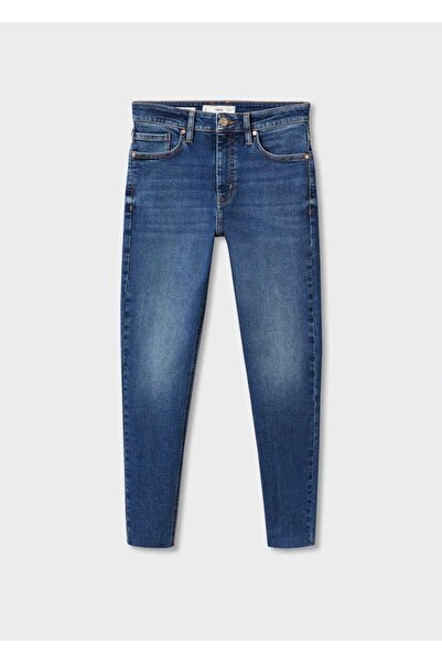 MANGO Woman Skinny Cropped Jean