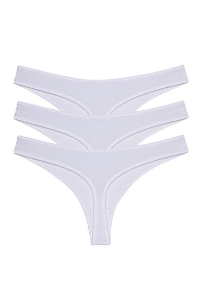 pink mood Pachet de 3 tanga Flexifit
