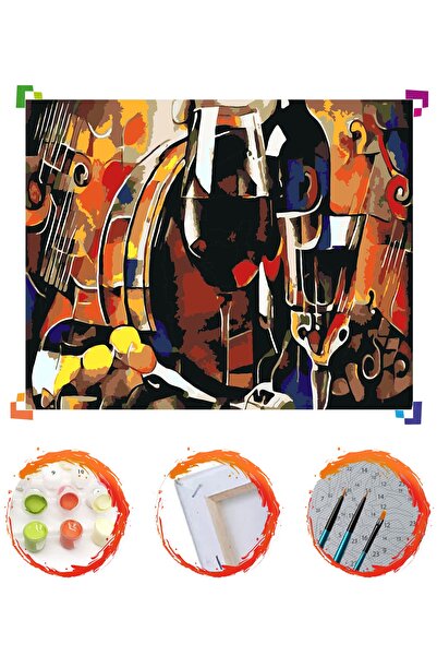 PlusHobby Sayılarla Boyama Seti Sb05 40x50cm Tuval