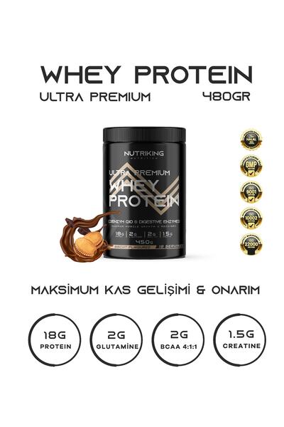 Nutriking Whey Protein ™ 450gr Bisküvi Aromalı - 18 Servis