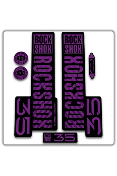 CUSTOM Rockshox 35 Fork Stickers 2020
