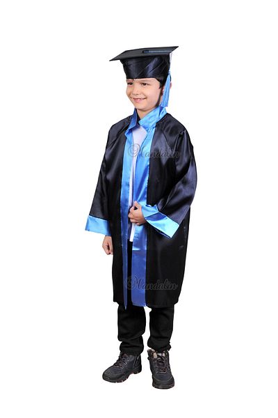 Mandalin Consept Graduation Cube Primary School Navy Blue