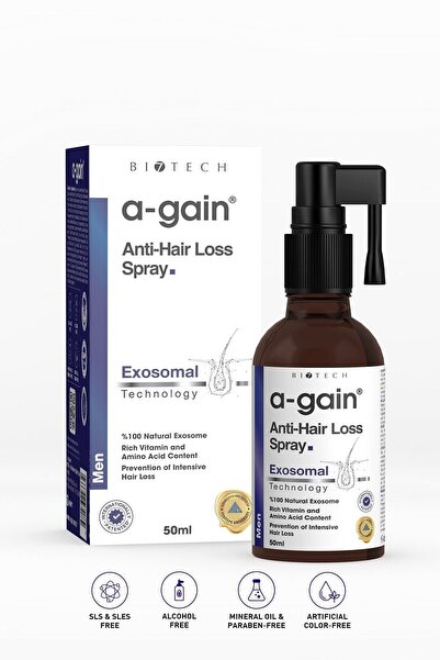 AGAİN Saç Dökülmesine Karşı Sprey Erkek 50 ml