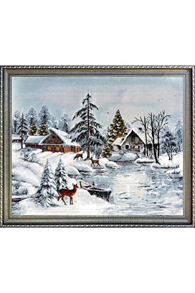 Niva Серія «Пейзаж-22» Тканина гобелен — сніжний пейзаж