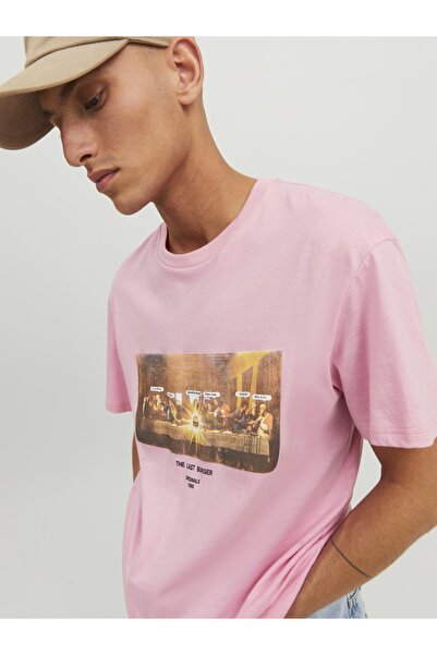 Jack & Jones Μπλουζάκι με στάμπα Crew Neck - Βραβείο