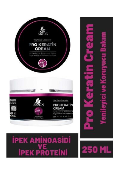 SheON علاج الكيراتين الاحترافي للعناية الدائمة لمدة أشهر، شعر حريري ومستقيم، ...