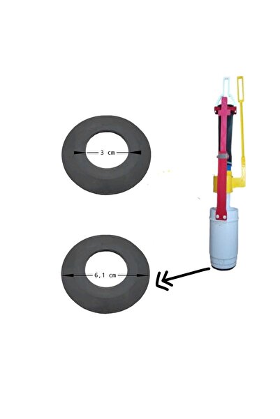 JAPAR Gömme Rezervuar Iç Boşaltma Takımı Contası