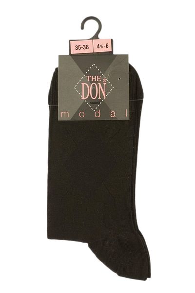 TheDon Дамски чорапи до глезена The Don Modal Tdscs0901 Черни
