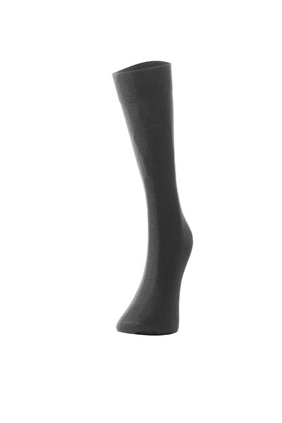 TheDon Ανδρικές κάλτσες Don Thin Ripple Cotton Anthracite