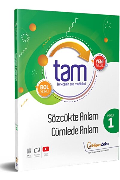 HiperZeka 8. Sınıf Tam Türkçe 1 | Sözcükte Ve Cümlede Anlam
