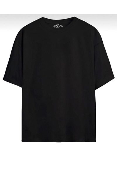 DEEPSENCE Unisex Oversize T-shirt Meteora Back Print Μαύρο