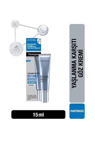 Neutrogena Retinol Boost Kırışıklık Ve Koyu Leke Karşıtı Göz Kremi Antiaging 15 Ml