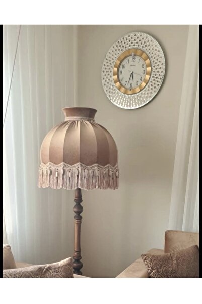 Genel Markalar Ayışığı Abajur Lambader Bal Köpüğü Rengi