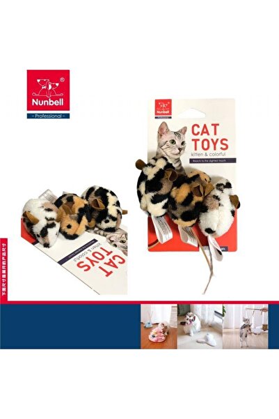 Nunbell Tüylü Fare Üçlü