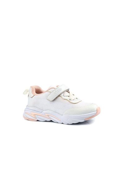 Vicco Rover Light Orthopedic Girl's White/Powder Luminous Sneaker